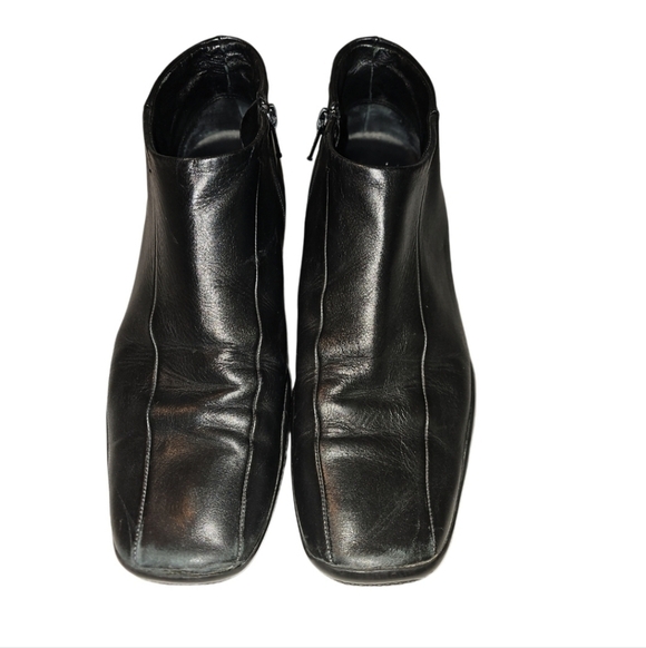 PRADA Men's Leather Slip On Loafers Zip Up Comfort Ankle High Dress Shoe 39 - Picture 1 of 11